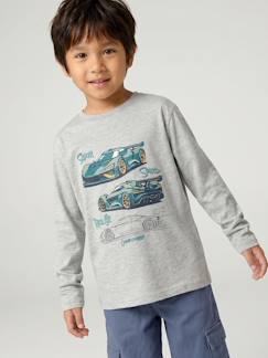 Jongens- Jongens-T-shirt met ludiek patroon 
