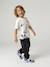Jongens T-shirt met korte mouwen ecru - vertbaudet enfant 
