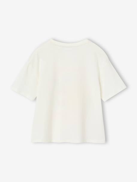 T-shirt Pokémon ™ fille manches courtes écru - vertbaudet enfant 