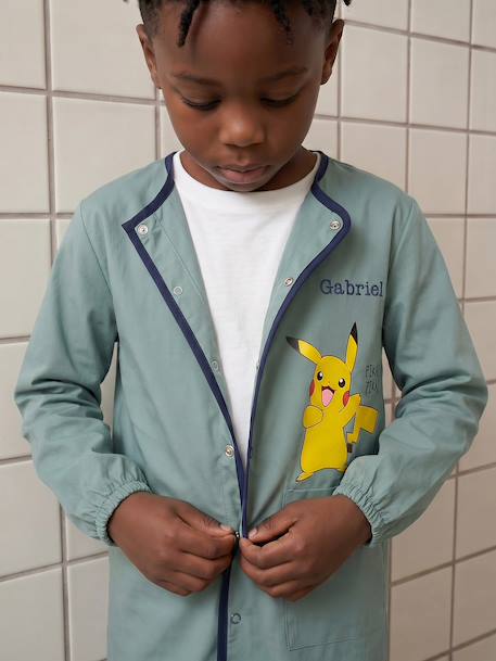 Pokémon jongensschort smaragdgroen - vertbaudet enfant 