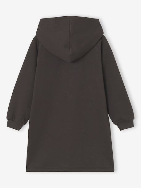 Robe sweat à capuche Rolling Stones anthracite - vertbaudet enfant 