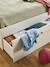 Lit double avec rangement ASPEN 140x200cm blanc - vertbaudet enfant 
