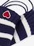 Gestreepte wanten PETIT BATEAU marineblauw - vertbaudet enfant 