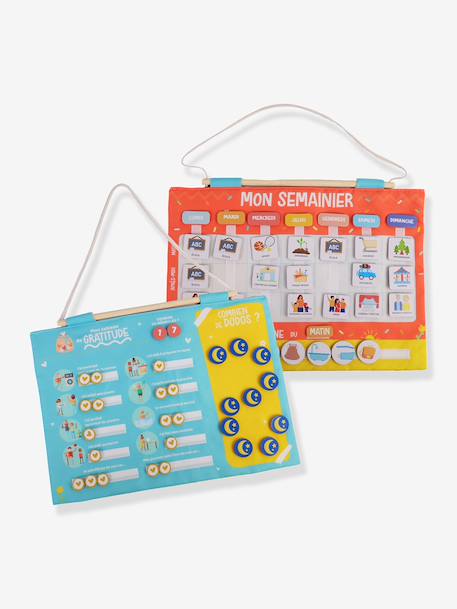 J.A.D.E Montessori weekkalender meerkleurig - vertbaudet enfant 