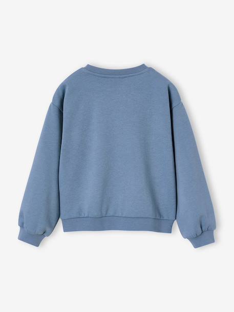 Sweat Lilo et Stitch bleu chambray - vertbaudet enfant 