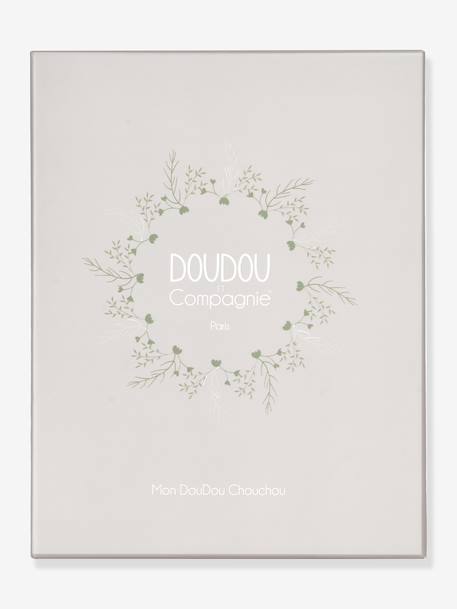 Doudou lapin 20 cm blanc - vertbaudet enfant 
