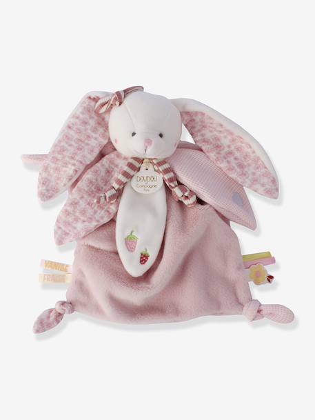 Lapin doudou 25 cm rose - vertbaudet enfant 