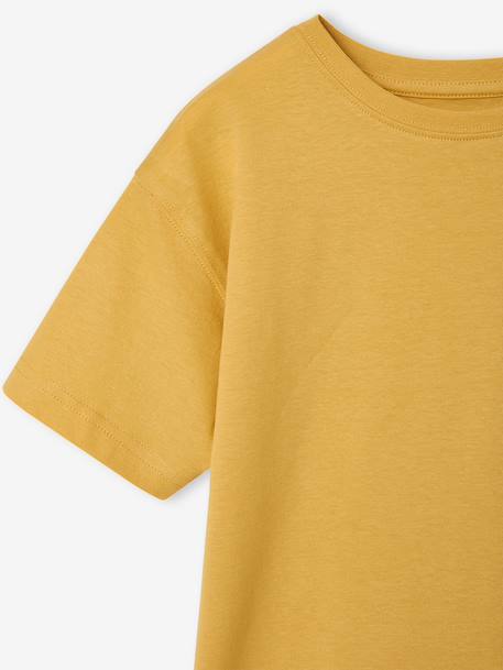 Set van 3 jongens-T-shirts met korte mouwen okergeel - vertbaudet enfant 