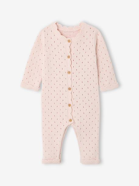 Set met boxpakje en muts voor babymeisjes lichtroze - vertbaudet enfant 