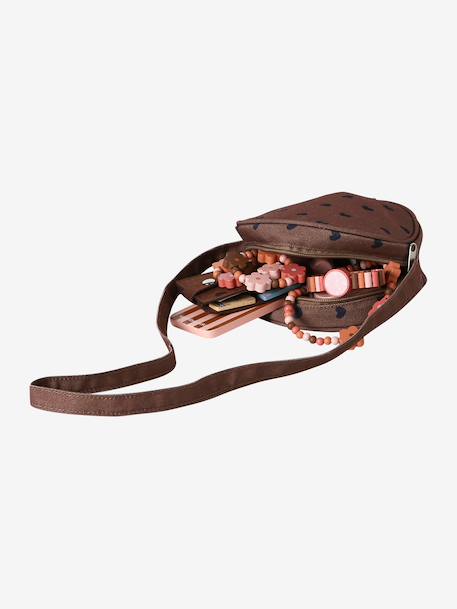Sac à main avec accessoires en bois FSC® marron - vertbaudet enfant 