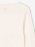 Set van 2 cropped shirts met lange mouwen chocoladebruin+zwart - vertbaudet enfant 