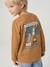 T-shirt manches longues garçon bleu océan+ocre+vert sapin - vertbaudet enfant 