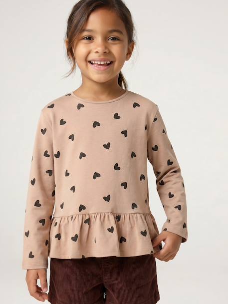 Fille-T-shirt, sous-pull-Blouse manches longues fille