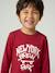 T-shirt manches longues garçon anthracite+blanc+cappuccino+rouge+vert sauge - vertbaudet enfant 