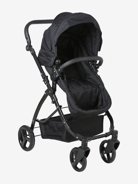 Poussette landau 3 en 1 poupon noir - vertbaudet enfant 