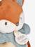 Doudou hochet Timo renard 18 cm orange - vertbaudet enfant 