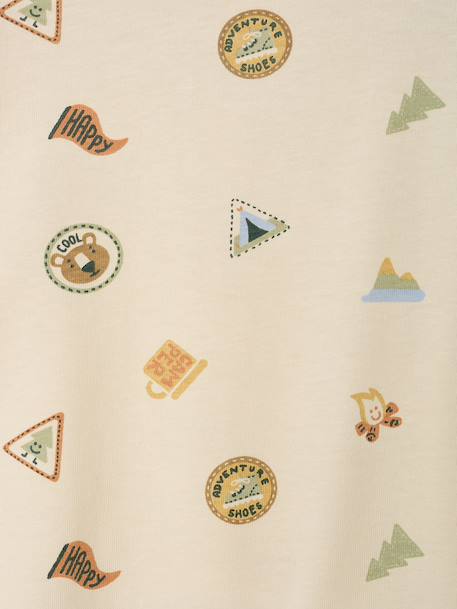 Babyshirt met lange mouwen vanille - vertbaudet enfant 