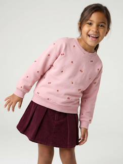 -Sweat fille manches longues