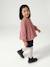 Blouse manches longues fille blush+écru - vertbaudet enfant 