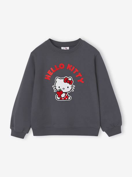 Sweat Hello Kitty bleu grisé - vertbaudet enfant 