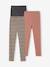 Lot de 3 leggings fille encre+vanille - vertbaudet enfant 