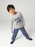 T-shirt motif ludique garçon écru+gris ardoise+gris chiné - vertbaudet enfant 