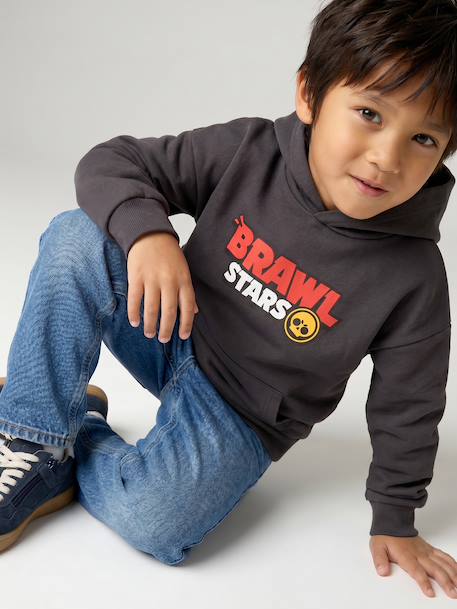 Sweat à capuche Brawl Stars garçon anthracite - vertbaudet enfant 