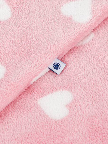Babypyjama PETIT BATEAU met hartjes lichtroze. - vertbaudet enfant 
