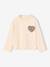 T-shirt manches longues fille écru+vanille - vertbaudet enfant 