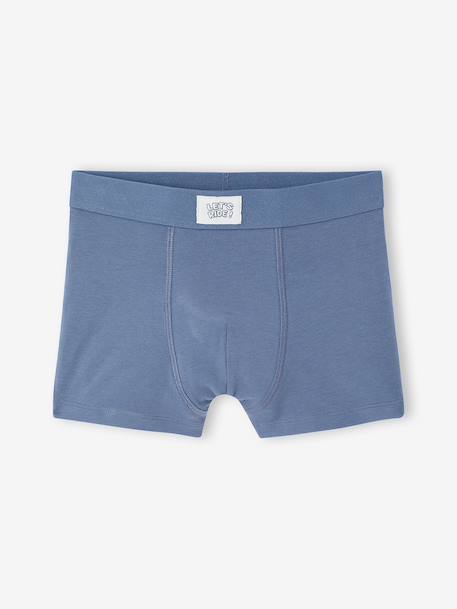 Set van 5 jongensboxers jeansblauw - vertbaudet enfant 