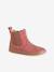 Leren meisjeslaarzen beige+brons+bruin+groen+kameel+marineblauw+oudroze - vertbaudet enfant 