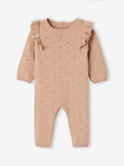 Baby-Salopette, jumpsuit-Gebreid babyboxpakje meisje