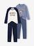 Lot de 2 pyjamas garçon bleu grisé - vertbaudet enfant 
