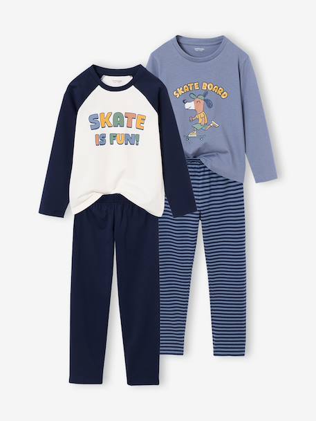 Garçon-Lot de 2 pyjamas garçon