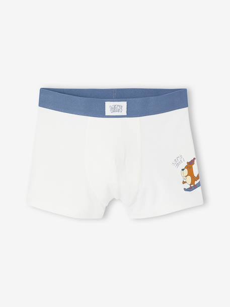 Set van 5 jongensboxers jeansblauw - vertbaudet enfant 