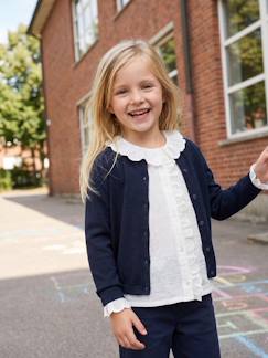 -Chemise fille broderie anglaise