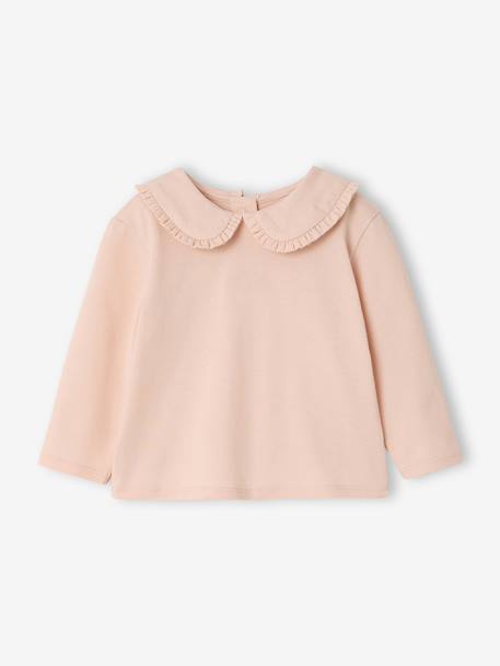Bébé-T-shirt bébé manches longues col claudine