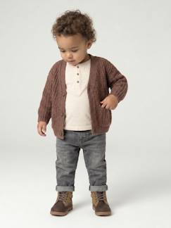Baby-Basics denim jeans voor baby's met elastische tailleband en zakken