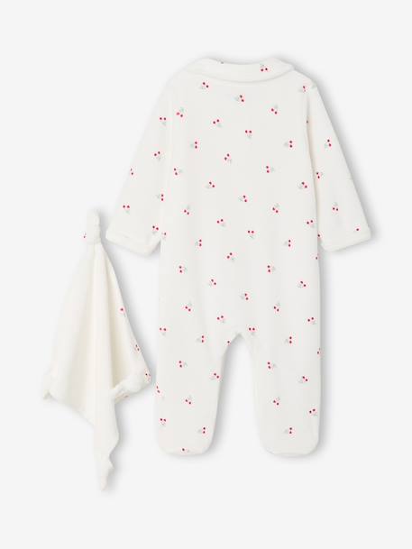 Cadeauset boxpakje + knuffeldoekje ecru - vertbaudet enfant 