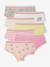 Lot de 7 shorties fille écru - vertbaudet enfant 
