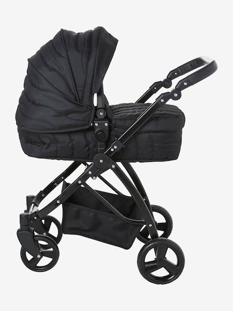 3-in-1 poppenwagen zwart - vertbaudet enfant 