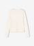 Set van 2 cropped shirts met lange mouwen chocoladebruin+zwart - vertbaudet enfant 