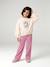 Ensemble fille sweat et pantalon anthracite+écru - vertbaudet enfant 