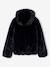 Veste fausse fourrure fille noir - vertbaudet enfant 