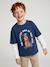 T-shirt manches longues garçon effet superposé marine - vertbaudet enfant 