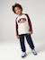 Jongensshirt met raglanmouwen bordeauxrood - vertbaudet enfant 