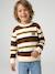 Pull garçon manches longues marine+noisette - vertbaudet enfant 