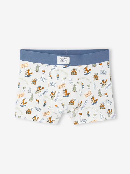 Set van 5 jongensboxers jeansblauw - vertbaudet enfant 