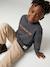 Sweat garçon col rond gris ardoise - vertbaudet enfant 