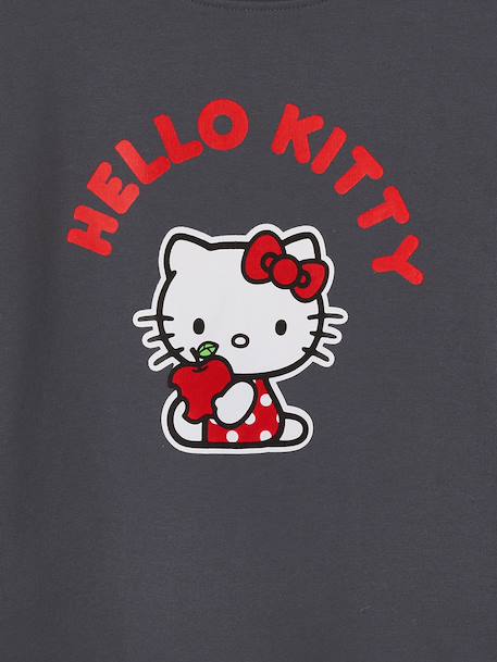 Hello Kitty sweater voor meisjes grijsblauw - vertbaudet enfant 